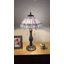 Lampe de table Sehnaz Tiffany Hexagone couleur vitrail inclus Ampoules DEL H 22 po x l 12 po x P 12 po-1411356877