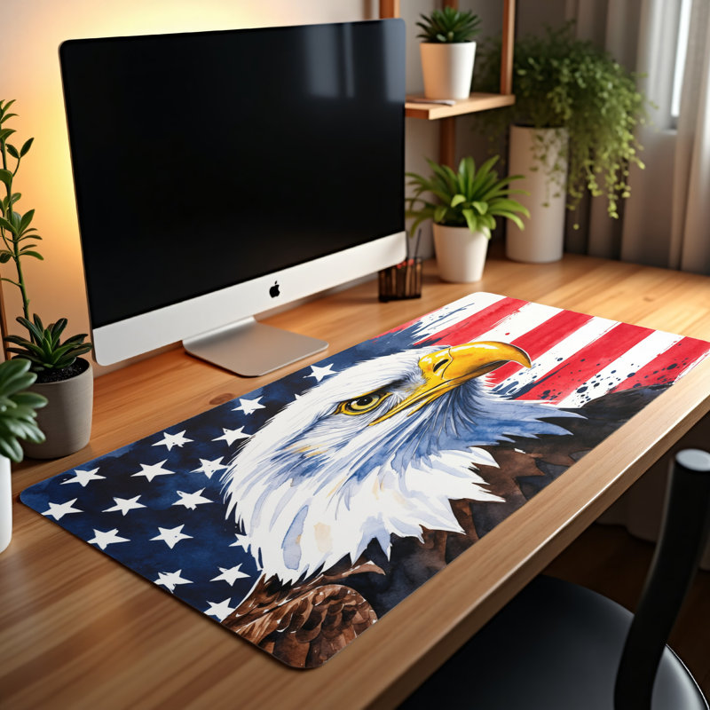 Polyester Desk Pad, 31.5x15.5