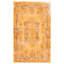 Tapis orange en laine noué à la main de conception unique 2000 pi 4 pi 8 po x 7 pi 9 po Ojambert
