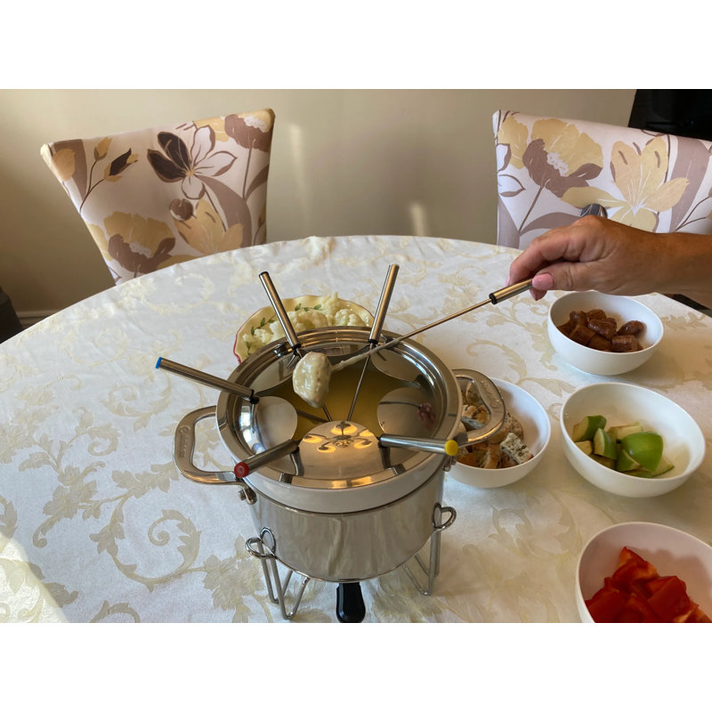 Cuisinox Elite 3 pte Ensemble à fondue en acier inoxydable
