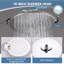Ensembles de douche à fixation murale 48-1 / 2 po H-123298406