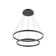 Cerchio 2 - Light Aluminum Dimmable LED Round / Oval Chandelier