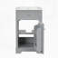 Meuble-lavabo de 20 po avec lavabo et porte à fermeture douce-1922967950