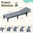 2-Pieces Outdoor Chaise Lounge Chairs with Adjustable Backrest-25642340