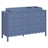 Swell 6-Drawer Assembled Dresser