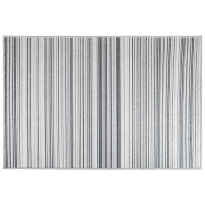 Tapis gris bouclé Haight