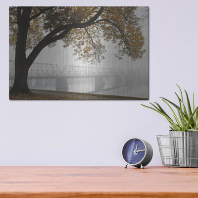 «Foggy Riverview» par Lori Deiter