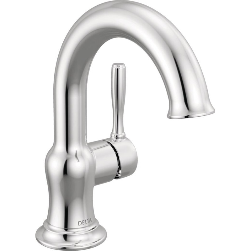 Single Handle Bathroom Faucet, Chrome