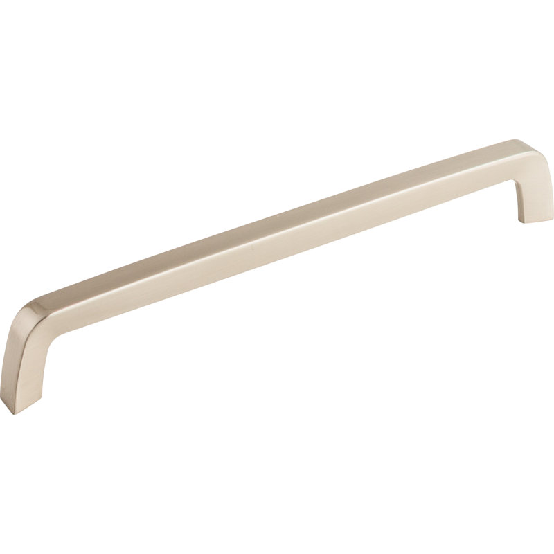 Tapered Bar Pull, Brushed Satin Nickel, 8 13/16" Center to Center