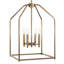 Luminaire suspendu 4 lumières 25,5 "25,5"-291267768