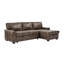 Makynzie 3 Seater Faux Leather Sofa Bed-1721210029