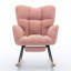 Chaise berçante en tissu Teddy-1430461775