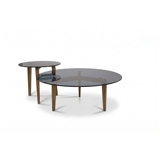 Mineo Solid Wood Round Coffee Table