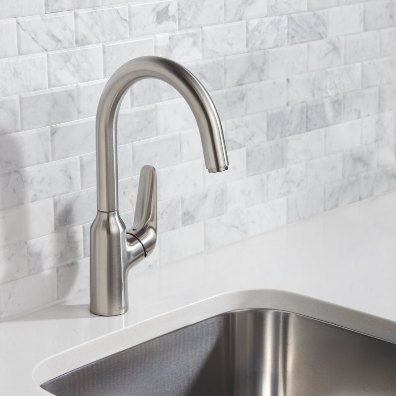 Focus N Bar Faucet, 1.75 GPM, Stainless Steel Optic