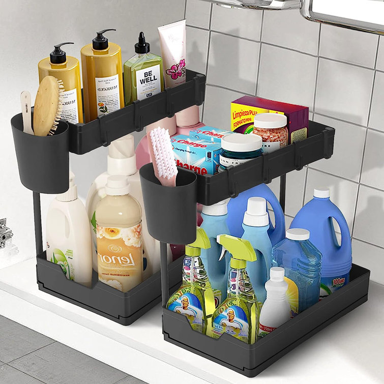 Jodi Kitchen Over Cabinet Door Organizer Dotted Line