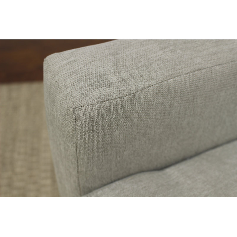 Donham Upholstered Accent Chair, Toulan Taupe Twill