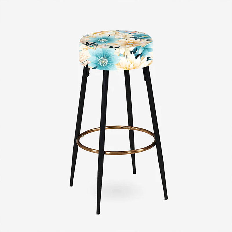Ensemble de 2 tabourets de bar Boho