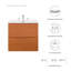 Meuble-lavabo mural 24 po Modway Scenic-1316165816