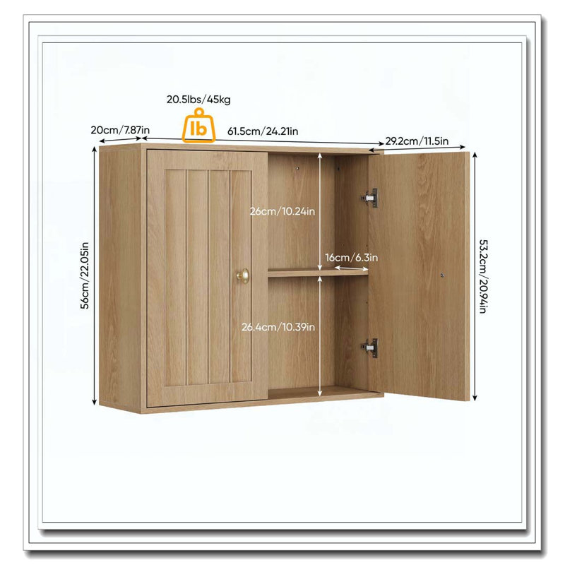 Wall-Mounted Bathroom Cabinet
