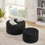 Ensemble de 2 poufs cylindriques rembourrés-1815984017-1815984022