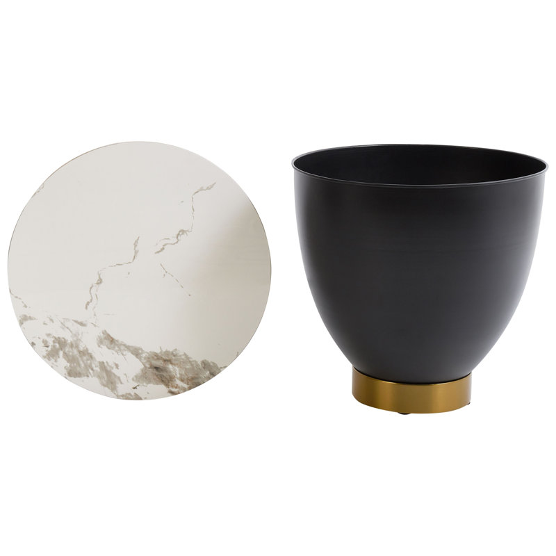 Allix Ceramic Side Table