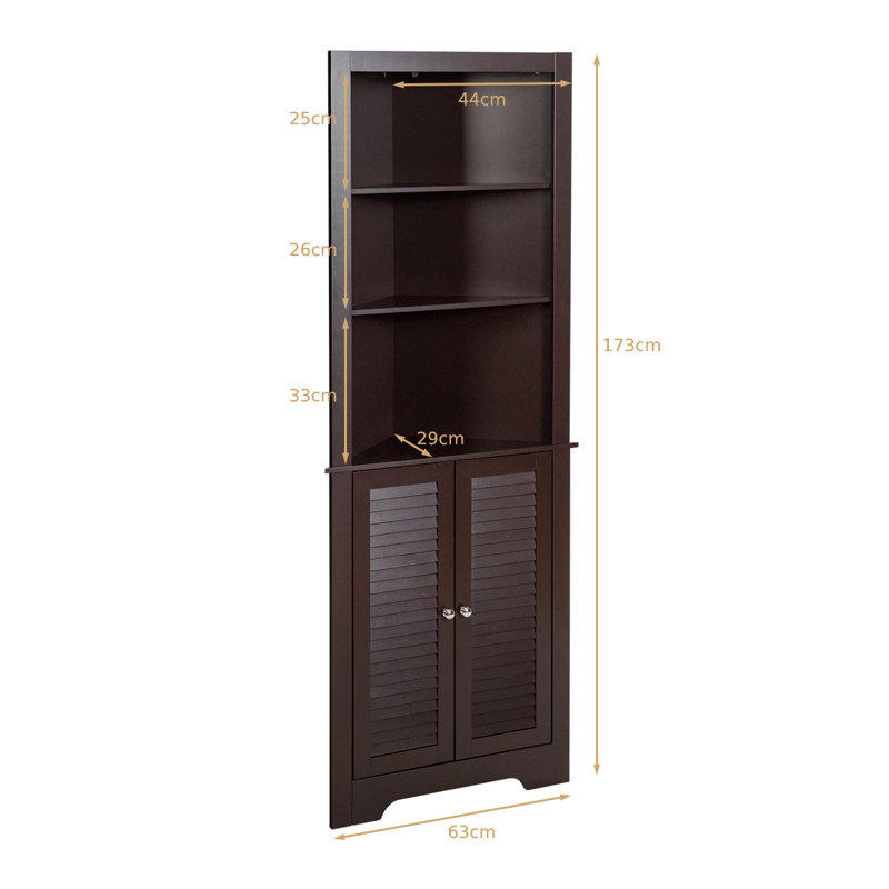 Allice Floor Mounted Linen Cabinet