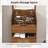 Vanity Desk With Lighted Mirror, Flip Top Makeup Dressing Table With One Stool For Bedroom, Dressing Room