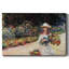 «Young Girl in the Garden at Giverny», 1888, toile tendue avec châssis-2073277058