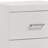 White 2-Drawer Nightstand