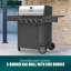 Armoire pour barbecue au gaz à 5 brûleurs avec brûleur latéral Charbroil Performance Series-110475876