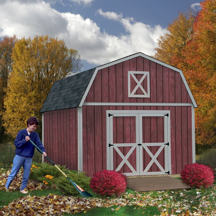 barn style storage shed