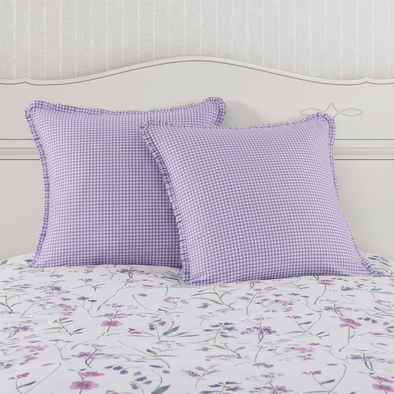 Taie décorative lilas Nola