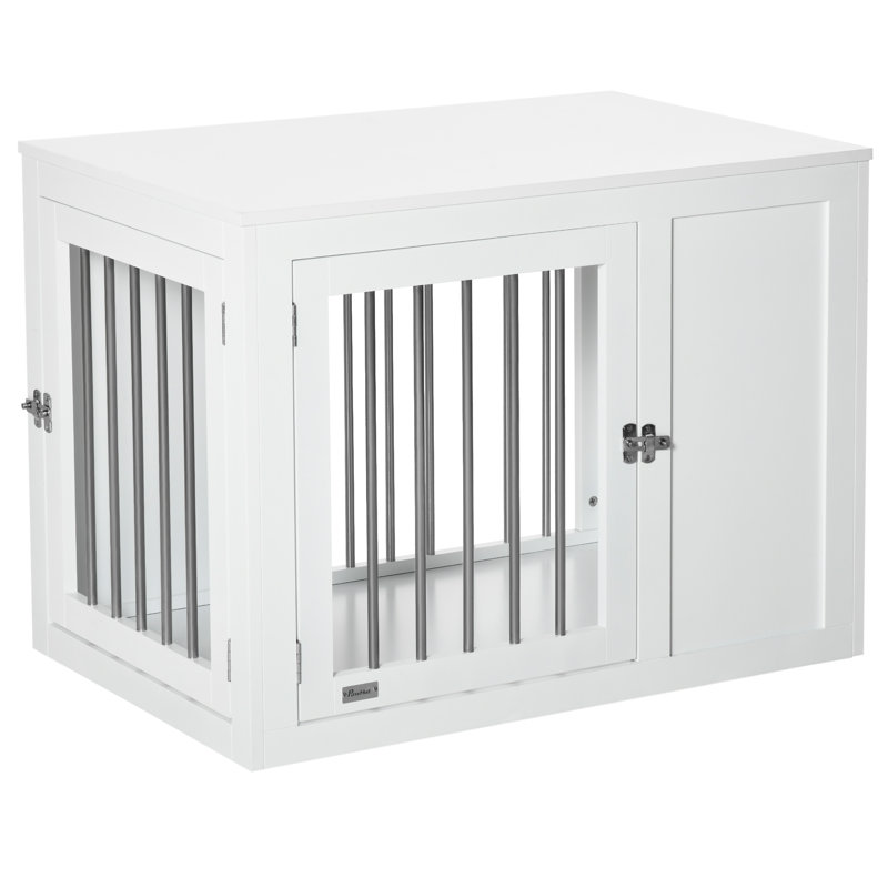 Furniture Style Crate with 2 Doors, 67cm H x 91.8cm W x 58.5cm D