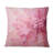 Gold And Pink Minimal Abstract River - Fuchsia Printed Throw Pillow