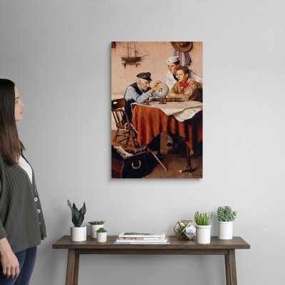 «Scouts Of Many Trails», art mural sur toile
