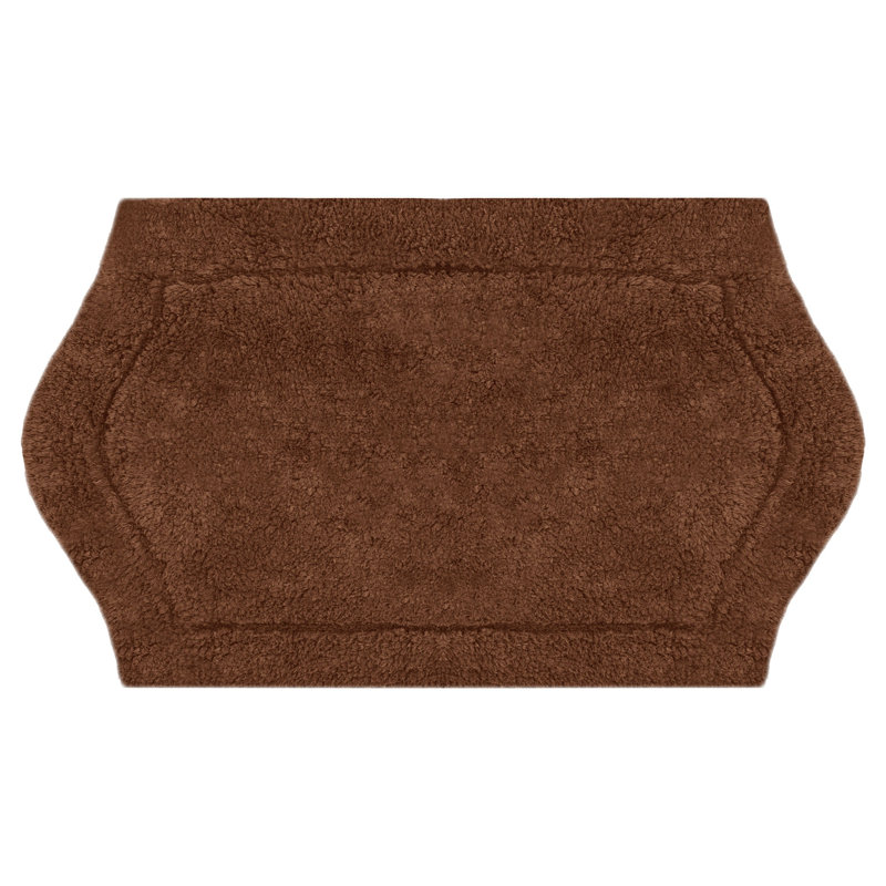 Tapis pour salle de bain Morissette, Chocolat, L 21 po x L 34 po