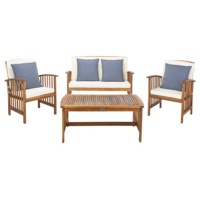 Kuhn 4 - Person Patio Conversation Set with Cushions