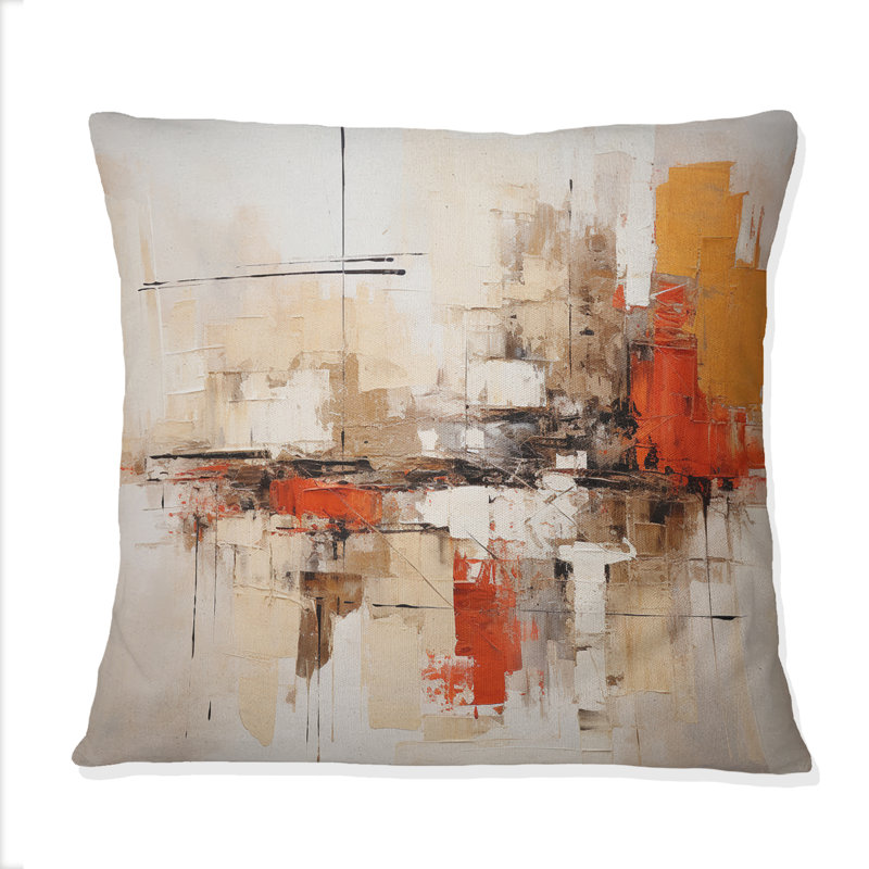 Coussin Autumn Collages II - Abstract Collages