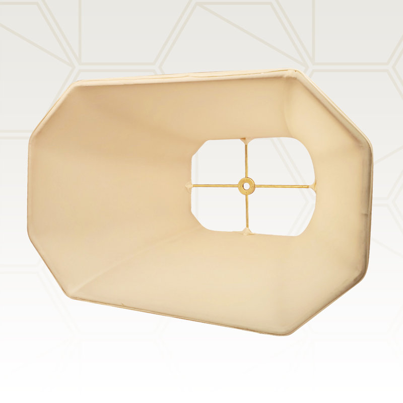 Abat-jour d'angle Royal Designs, Coquille d'oeuf, H 10 po x l 12 po x P 8 po