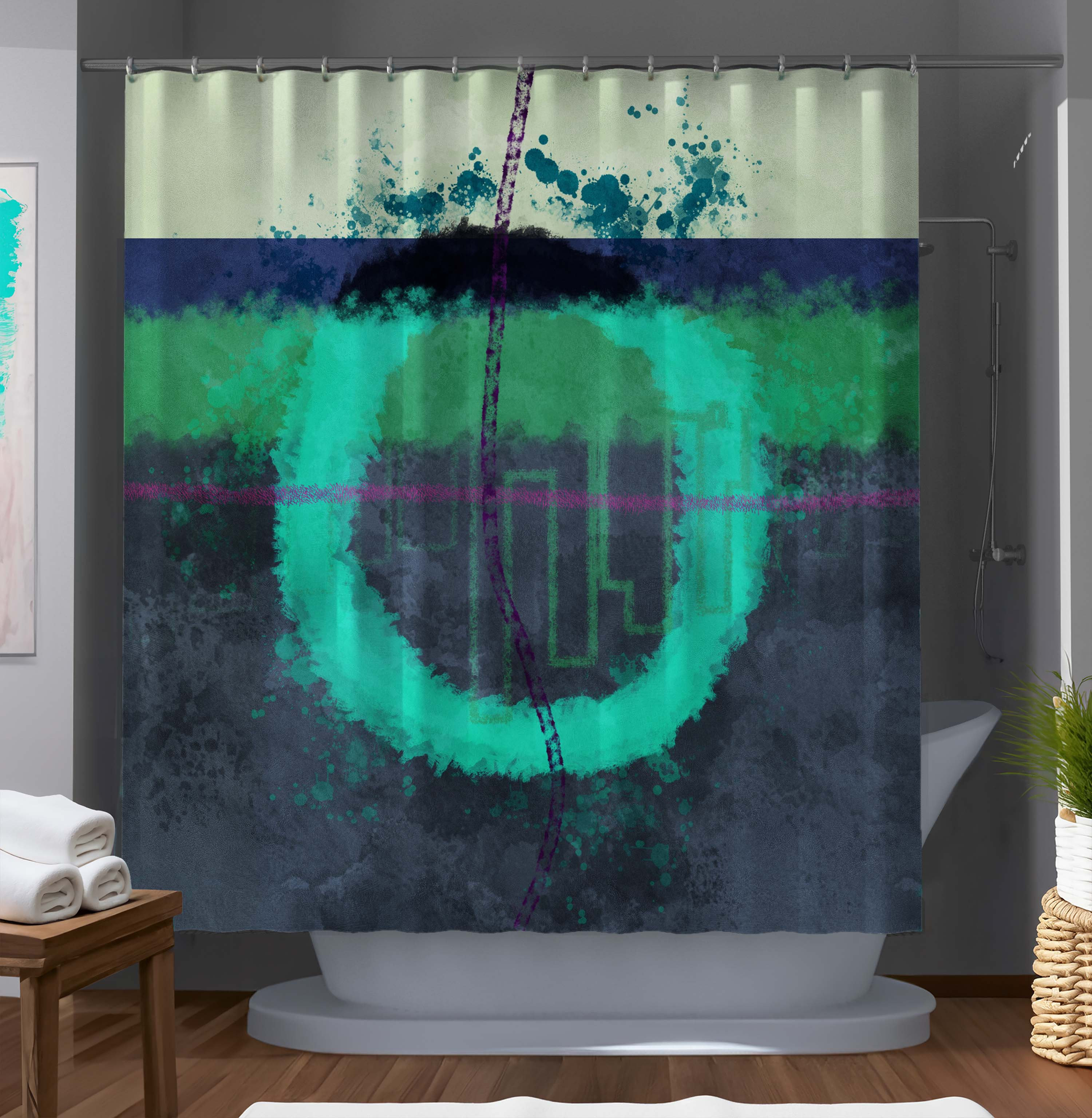 East Urban Home Select Outrageous Shower Curtain | Wayfair