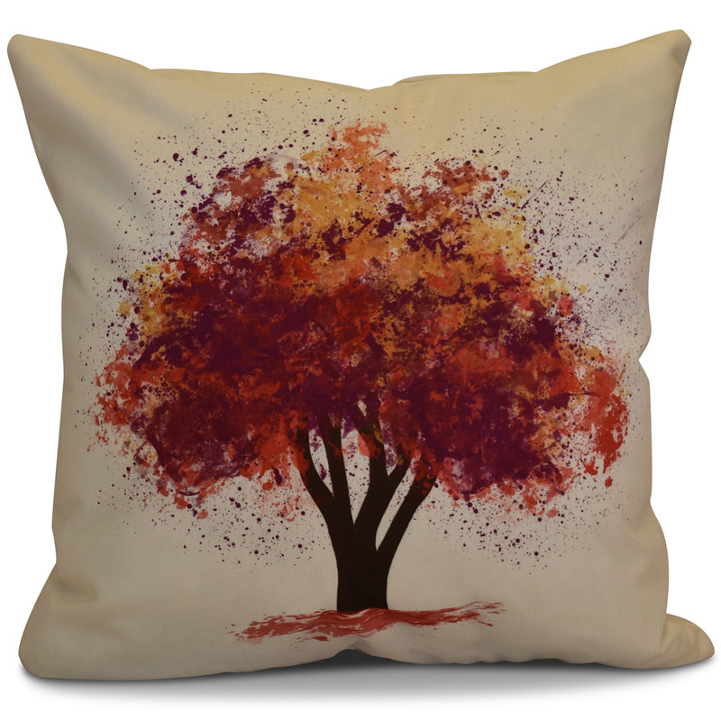 Housse de coussin carrée/insert, Violet