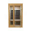 Sauna intérieur à infrarouge lointain à deux places Hemlock