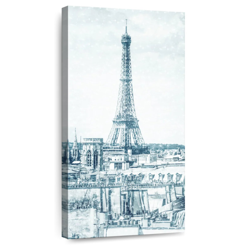 Tour Eiffel rétro, H 24 po x l 12 po