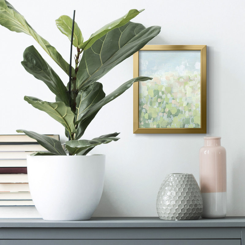 Dorset Shapes I Framed Print, No, Gold Framed Canvas