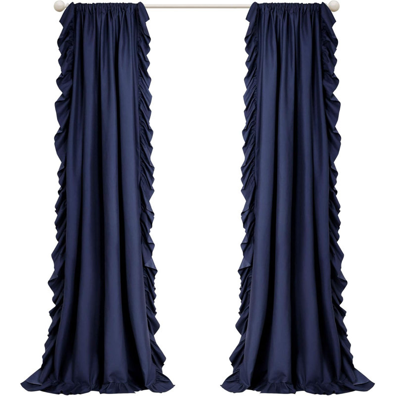 Lotus Leaf Edge Curtain Panel