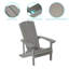 Chaise Adirondack en plastique Armenio-1935180520