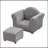 Kids Chair, Kids Upholstered Couch with ottoman