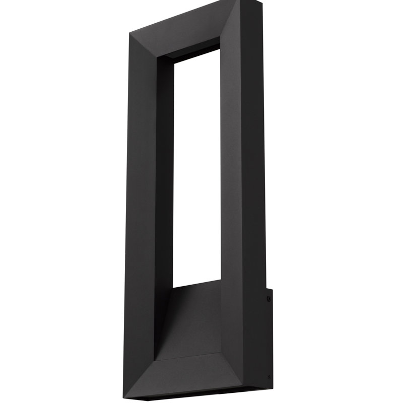 Applique murale à DEL de 22 pouces, éclairage écoénergétique, 30 W produisant 1217 lumens, 3 températures de couleur au choix : 3000 K / 4000 K / 5000 K, compatible avec les variateurs, verre blanc dépoli, usage intérieur, 120-277 V.