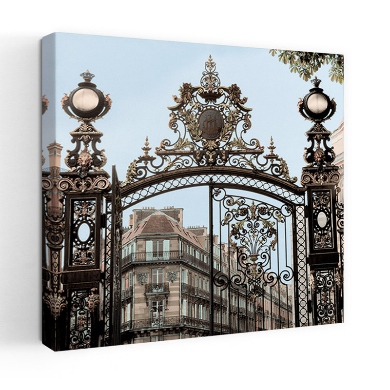 Paris Gates 2, architecture contemporaine, H 18 po x l 18 po