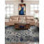 Shangri-La Handmade Wool Floral and Oriental Area Rug-2043624056